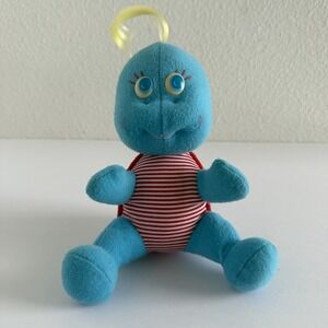 Vtg Hasbro 1988 Topsy Turtles "Airplane Allie" Stuffed Animal Turtle Plush